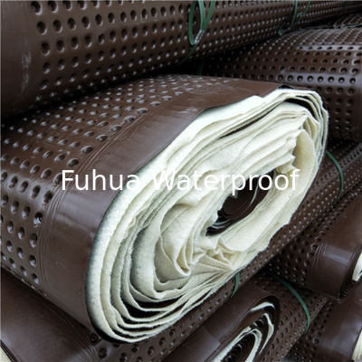 Good price 0.8mm-2.0mm Thickness Green Roof Filter Fleece Layer Drainage Sheet Roll Unit Piece Roll online