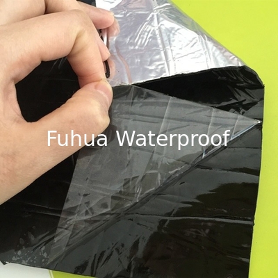 Good price Customized Butyl or Asphalt Self Adhesive Waterproof Tape for Reparation 1.0mm 1.2mm 1.5mm 1.8mm 2.0mm 3.0mm 4.0mm online