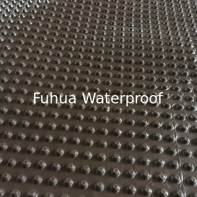 Good price Waterproof 8mm 10mm 20mm 30mm 40mm 50mm 60mm Dimple Height HDPE Composite Drainage Board for Roof Garden and Construction online