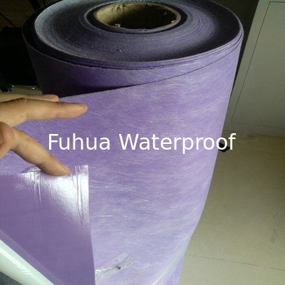 Good price 1.0m Width Polypropylene PP Fabric Nonwoven Self Adhesive Bitumen Membrane for Waterproofing 1.2/1.5/2.0mm Thickness online