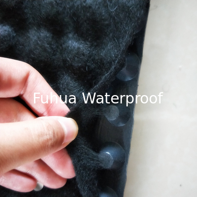 Good price 2m Width White Geocomposite Geotextile Synthetic Drainage-gewebe Fabric Mold Mats Cell Artificial Grass Cover Plate Basket Drainage online