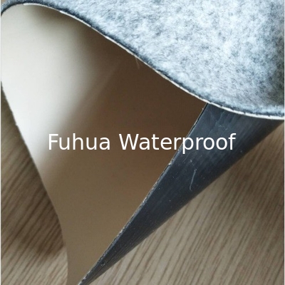 Good price High Strength Customized 4m Length Reinforced TPO Waterproofing Membrane Laminated Fabric on Surface online
