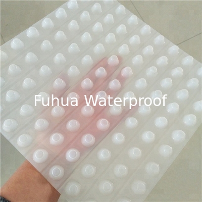 Good price 20m Length White Any Hdpe Geomembrane Geotextile Gcl Composited Drainage Board for Waterproof Usage in White Color online