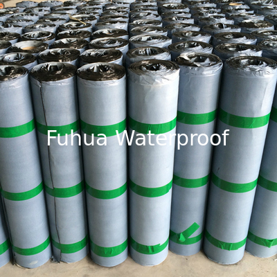 Good price 1m Width Self Adhesive SBS Asphalt Waterproof Roll Sheet Membrane with Polyester Mesh Reinforcement online