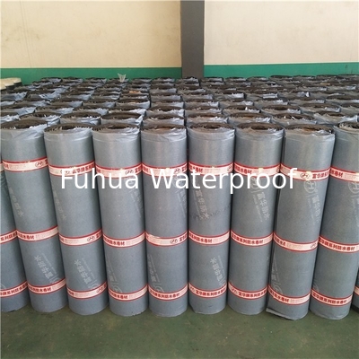 Good price 3mm 4mm Waterproof Membrane Self Adhesive Bitumen Rolls with Required Surface Material and Silicon Film online