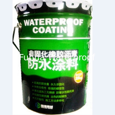 Good price Non Curing Rubber Asphalt Waterproof Coating for Buildings Spray Brush Application Dosage 3 2.0mm Thickness 2.6kg/sqm online