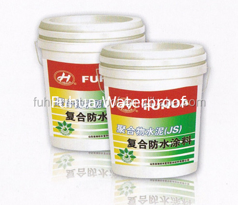 Good price JS FJS Polymer Modified Cementitious Waterproof Coating 98% Spray Rate 1 Year Shelf Life online