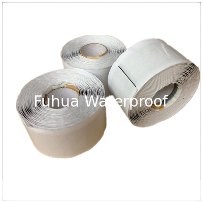 Good price EPDM Flashing Roller Waterproofing Membrane Roll with Butyl Rubber Self Adhesive and Siliconized Release Film Bottom Surface online