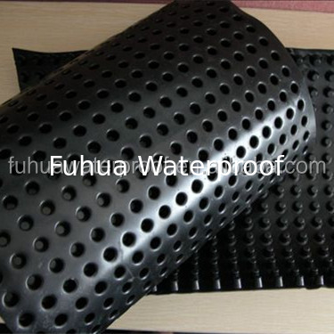 Good price Hotel Roof Garden Parking Green Belt Plastic Drain Cell Drainage Board with Waterproof Membrane online