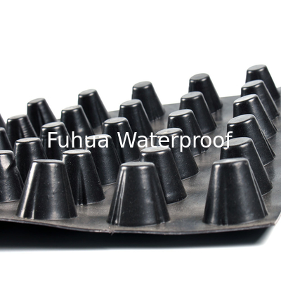 Good price 10mm HDPE Self-adhesive Waterproof and Drainage Board 3m Width for Versatile Waterproofing Applications online