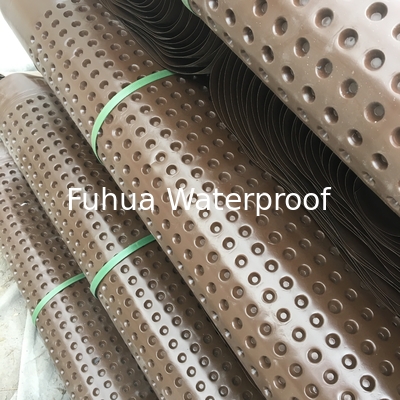 Good price Green HDPE Dimple Membrane Drainage Board Mat with Geotextile Fabric 20mm Thickness for Improved Drainage Performance online