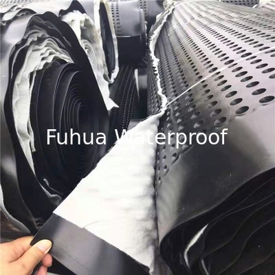 Good price Puncture Layer of Plant Root System Acrylic Precast Waterproofing Membrane with DIMPLE SHEET 8mm Thickness online