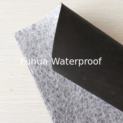 Good price 1.2mm 1.5mm 2.0mm Polyrubber Waterproof Membrane EPDM Liners Fleece Back Rolls for Infrastructure Construction online