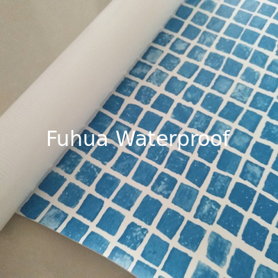 Good price Insulation Style Reinforced Mosaic PVC Swimming Pool Liner Waterproof Membrane 1.65m Width for Durabilit online