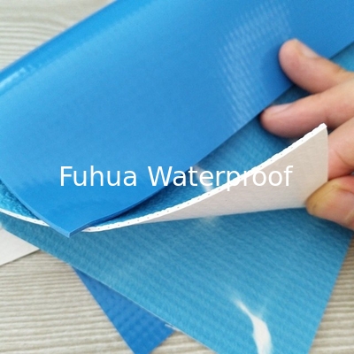 Good price Family Swim Pool Pvc Plastic Sheet in No Toxic Blue Sea Color with Reinforced Inside and Stone Design online