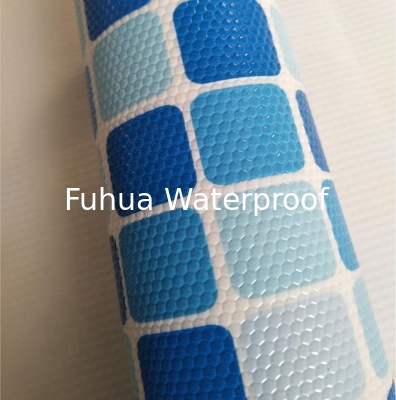 Good price Anti-slip PVC Rolls and Waterproof Membrane for Swimming Pool Liner in 20m 30m or Customized Length PVC Plastic online
