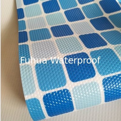 Good price Discount PVC Pool Membrane for Above Ground Swimming Pool Discount Waterproof Foil Rolls Polyester Reinforced online