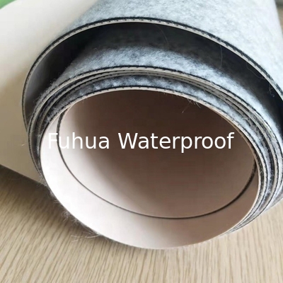 Good price Chinese Design Style Plat Roof Membrane Single Ply Waterproof Sheet with Fleece Backing Width 1.0/2.0/3.0m or Customized online