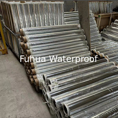 Good price 2 Inch Butyl Aluminium Self Adhesive Foil Tape Width 50mm-1000mm Thickness 1.0mm 1.2mm 1.5mm 1.8mm 2.0mm 3.0mm 4.0mm online