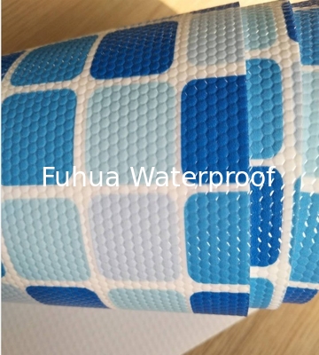 Good price Waterproof Membrane PVC Film Rolls for Anti-slip Pool Liner Thickness 0.9mm 1.0mm 1.2mm 1.5mm online
