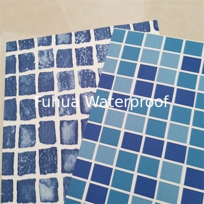 Good price ISO9001/14001 Certified 1.5mm PVC Pool Liner in Mosaic Color for Swimming Pools Certificate ISO9001/14001 Length 20m 25m 50m 60m online