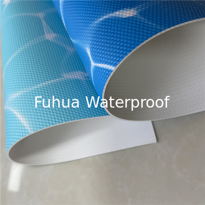 Good price Three Dimensional Mosaic Pool Liner Waterproof PVC Liner Swimming Pool Liner Reel in Stock online