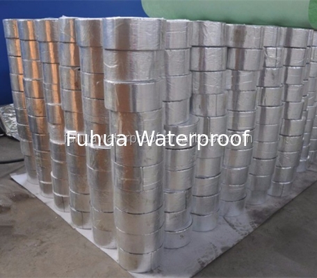 Good price Super Strong Butyl Aluminum Foil Waterproof Butyl Tape Waterproof Tape for Pipe online