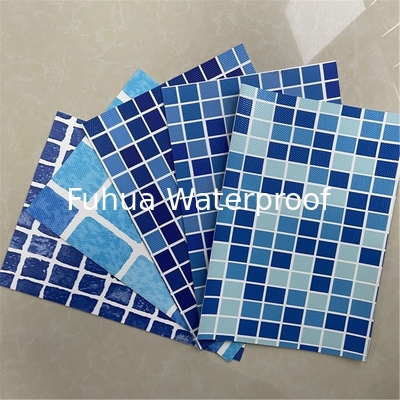 Good price Exclusive Invention Patent for Marble Cracked Swimming Pool Liner Export Spot Color online