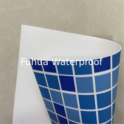 Good price 1.5 2mm PVC Swimming Pool Liner Waterwave Pattern with Anti-slip for in Pools Custom Patten online