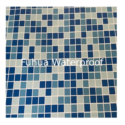 Good price Custom One-piece Reinforced Ocean Blue Adhesive Vinyl Pool Liner online