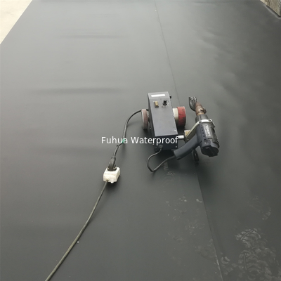 Good price Waterproof Material EPDM Rubber roofing membrane, 1.2mm weldable EPDM Waterproof membrane online