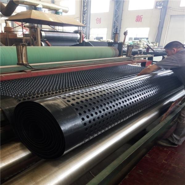 drainage materials HDPE waterproofing, single side drainage cell, 3D drainage board 4