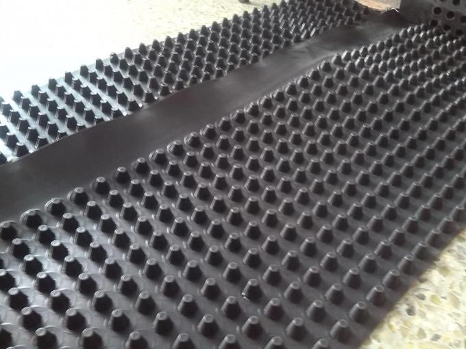 drainage materials HDPE waterproofing, single side drainage cell, 3D drainage board 5