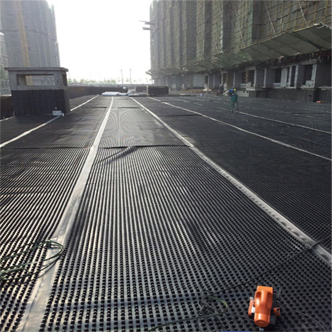 drainage materials HDPE waterproofing, single side drainage cell, 3D drainage board 8